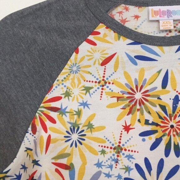 XXS LuLaRoe Randy T-Shirt B03 758 - Picture 2 of 5